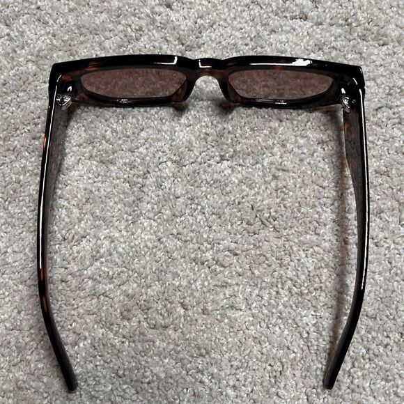 NEW PRADA Tortoise Sunglasses Dark Brown Women's & Men’s New In Box Case - Picture 8 of 14